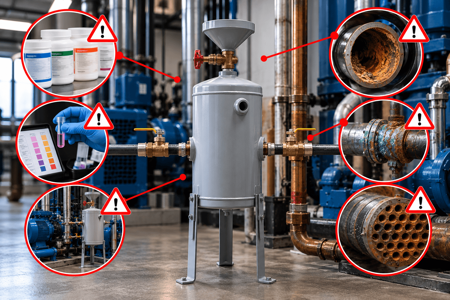 6 Chemical Bypass Feeder Mistakes That Are Quietly Damaging Your HVAC System